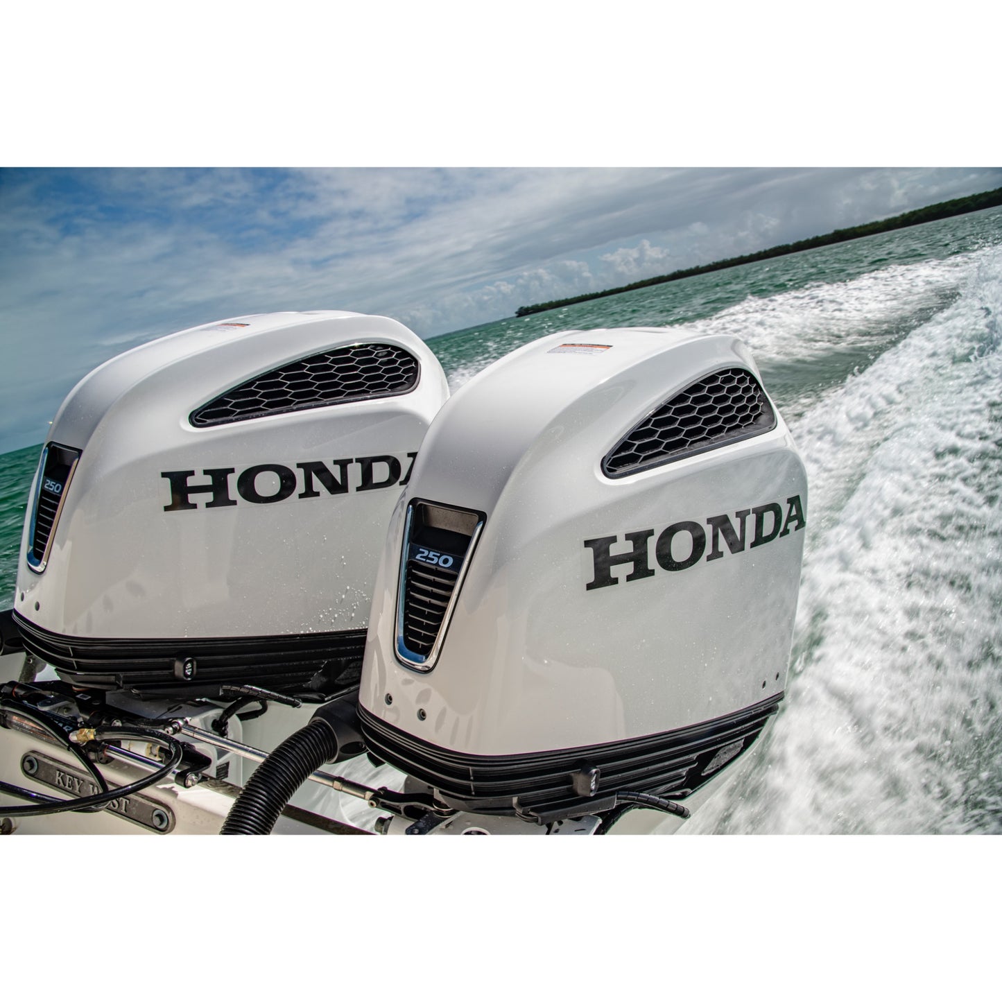 Honda Marine Outboard - White