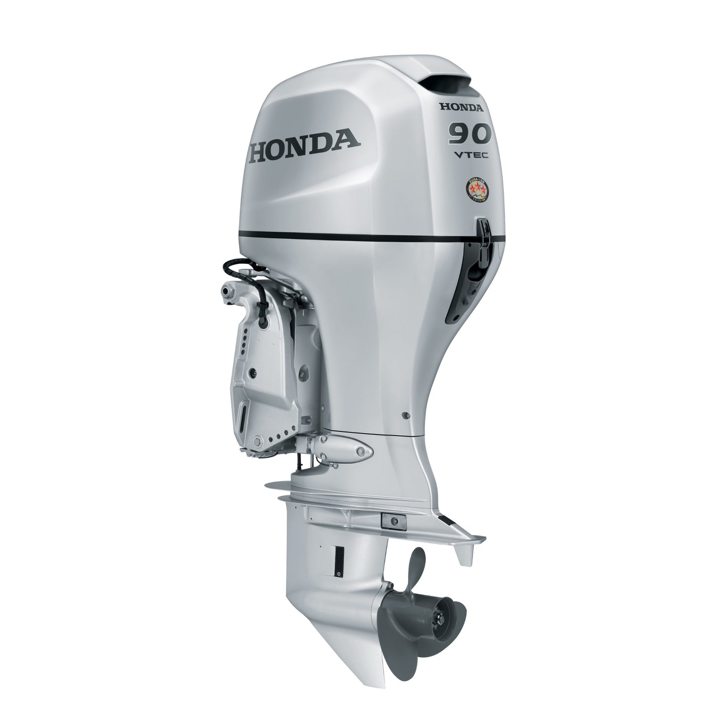 Honda Marine Outboard - BF 90 HP - Sideview
